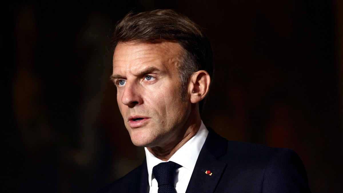"Barbarity": Macron reacts to Russian strike on National Academy of Sciences building in Kyiv