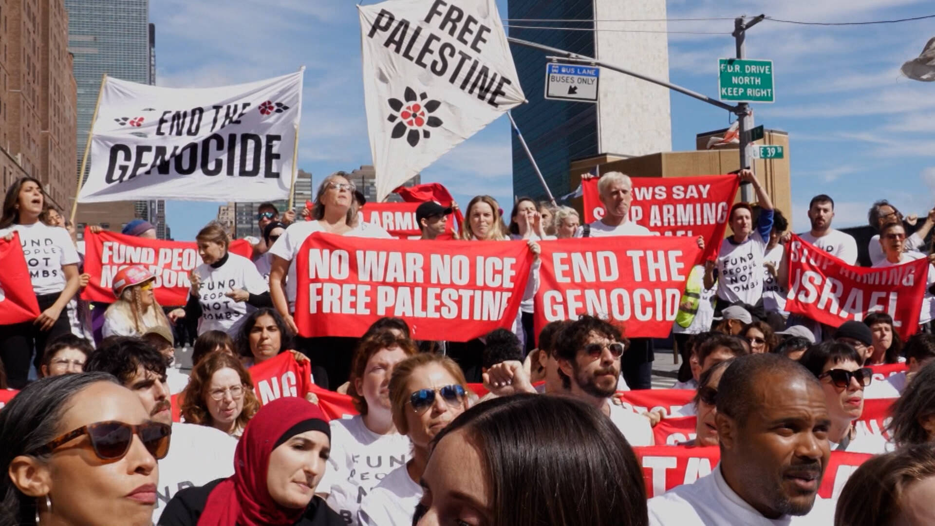 Over 100 Protesters Arrested at Peaceful Sit-In Ahead of Netanyahu’s UN Speech