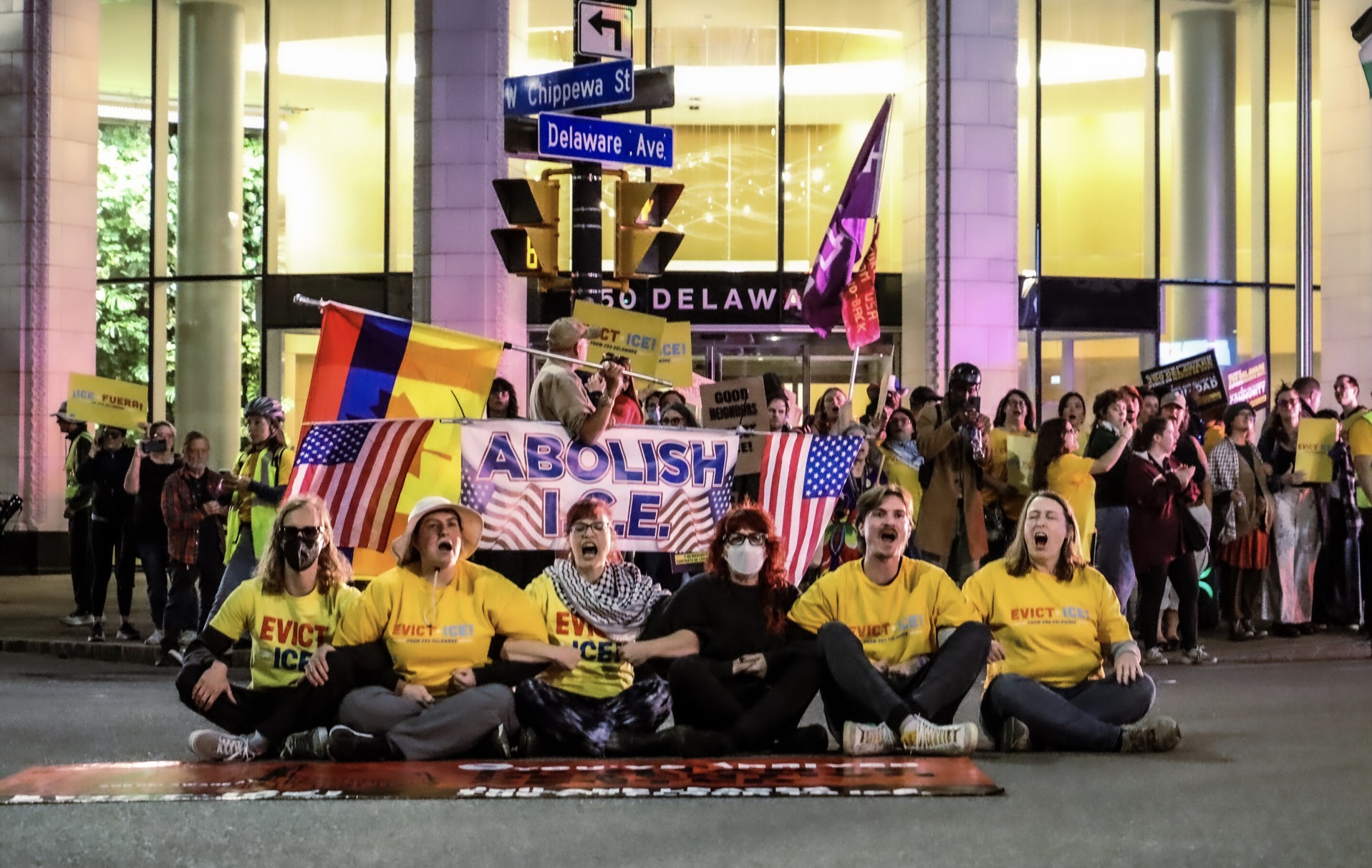 A Growing Movement Is Working to Evict ICE From Its Buffalo Command Center