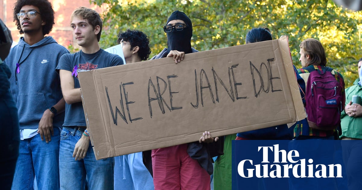 Students protest Cornell University's response to gang-rape allegations – video