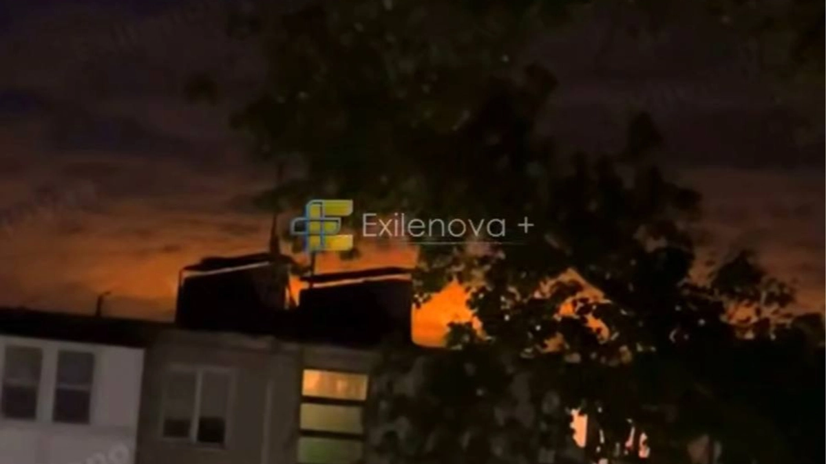 Drones attack Russia's Volgograd: fires reported near oil refinery and chemical plant – video